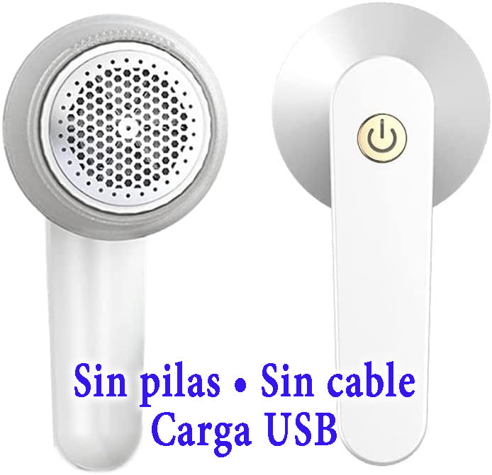 Quita pelusas eléctrico de ropa USB Plus ©