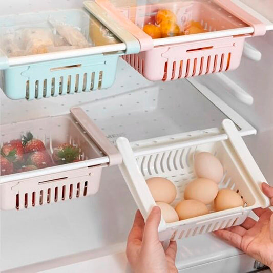 Caja de almacenaje extraíble para frigorífico (4 piezas) FRIGIBOX PLUS