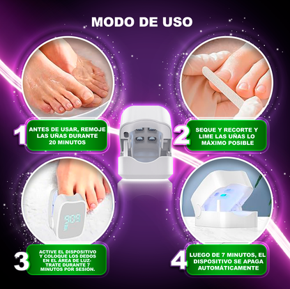 LASER UÑAS (PACK DE 2 UNIDADES AL 50% DESCUENTO=32,99€)