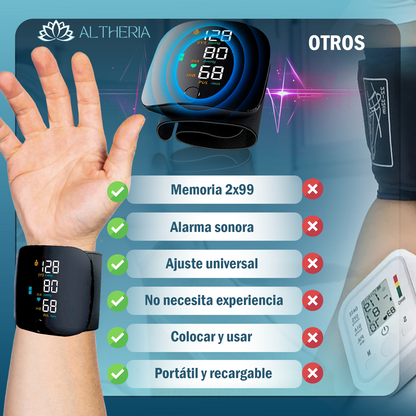 TENSIÓMETRO DIGITAL CON VOZ EN ESPAÑOL