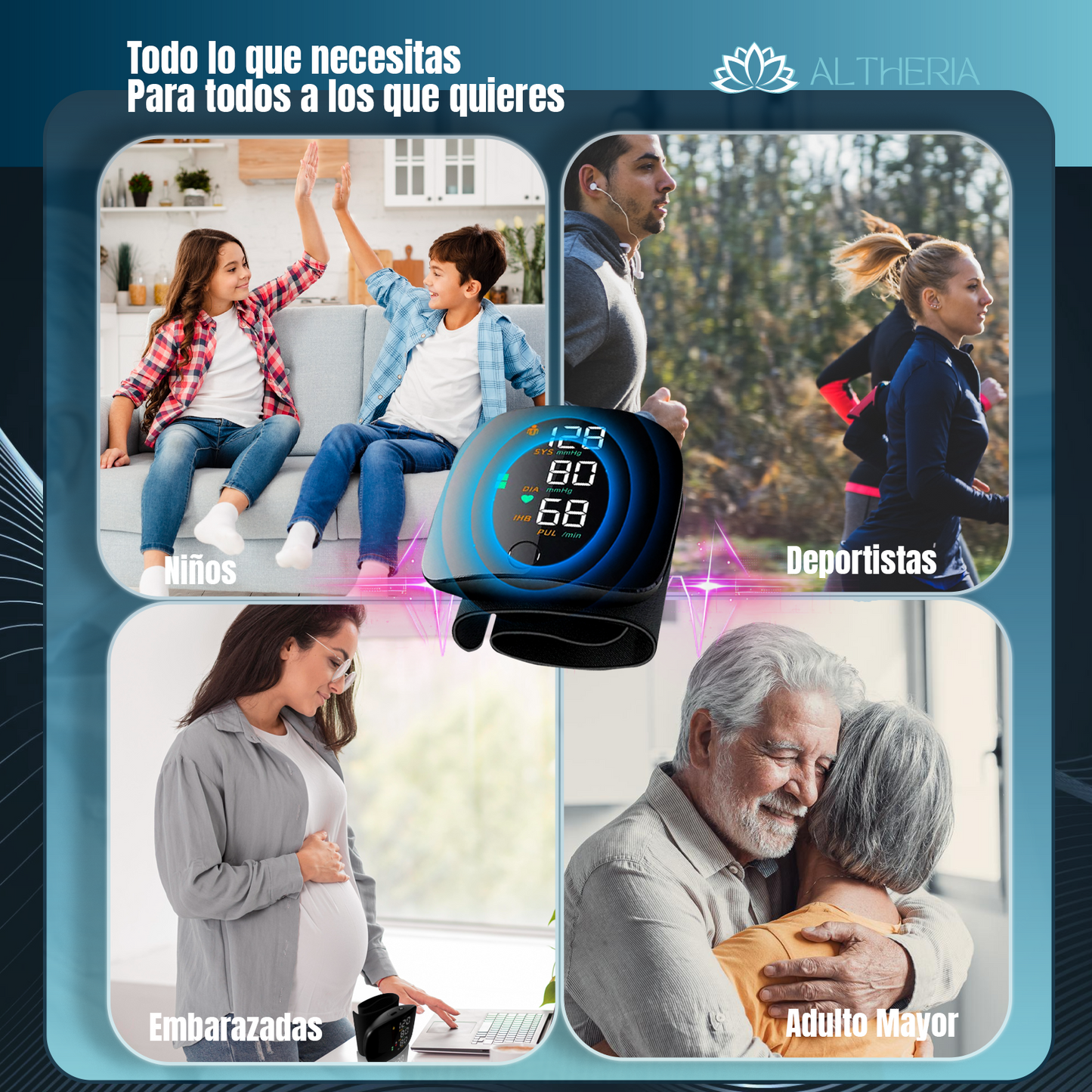 TENSIÓMETRO DIGITAL CON VOZ EN ESPAÑOL
