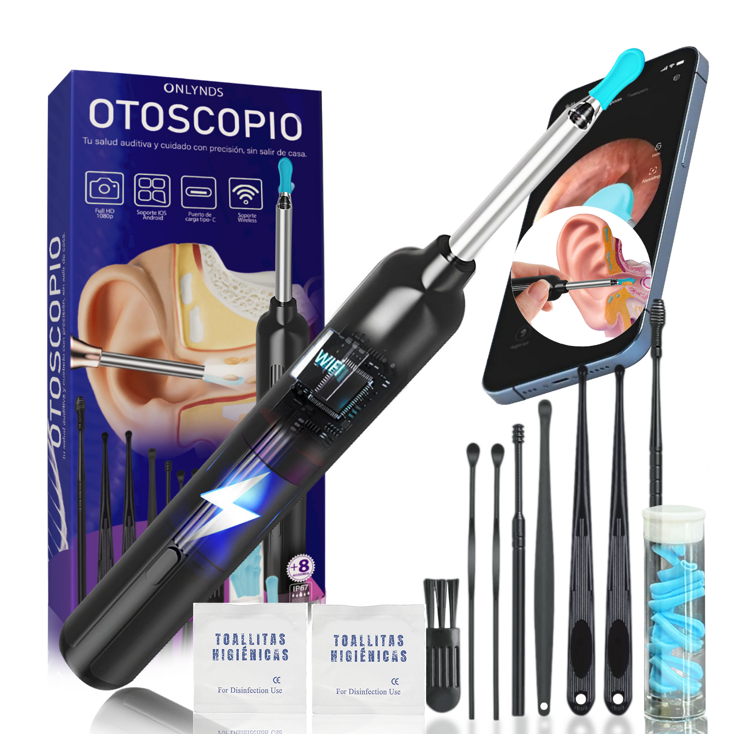 SUPER OTOSCOPIO CON CÁMARA