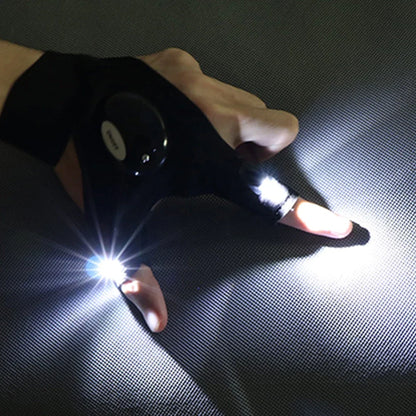 Par de Guantes Multiusos con Luces LED Luxe Plus